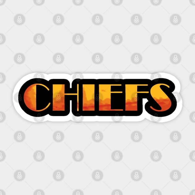 Chiefs Sticker by FootballBum